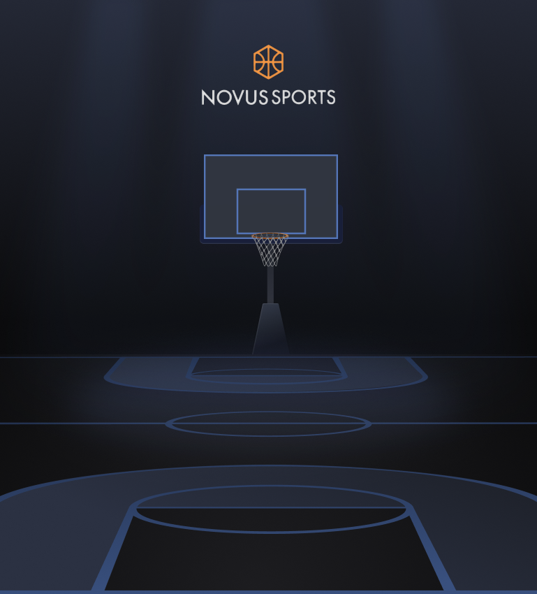 Basketball court illustration